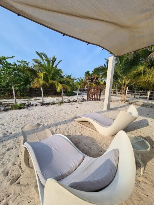 Appartement Casa Perla Marina, Pequena Casa Frente A La Playa. à El Cuyo Extérieur photo